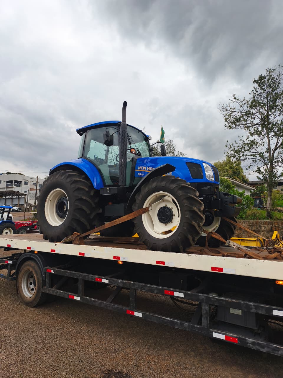 Entrega: Trator New Holland T6.110 em Chapecó – SC